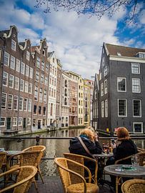 Canal houses Amsterdam by Martijn Tilroe