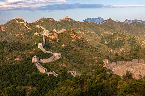 De Grote Muur bij Jinshanling in China