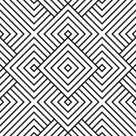 Cut-outs | Overlap | 4x4 | N=05 | L=1:3 | V=02 by Gerhard Haberern