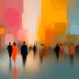 En route vers le centre-ville sur Harry Hadders Design