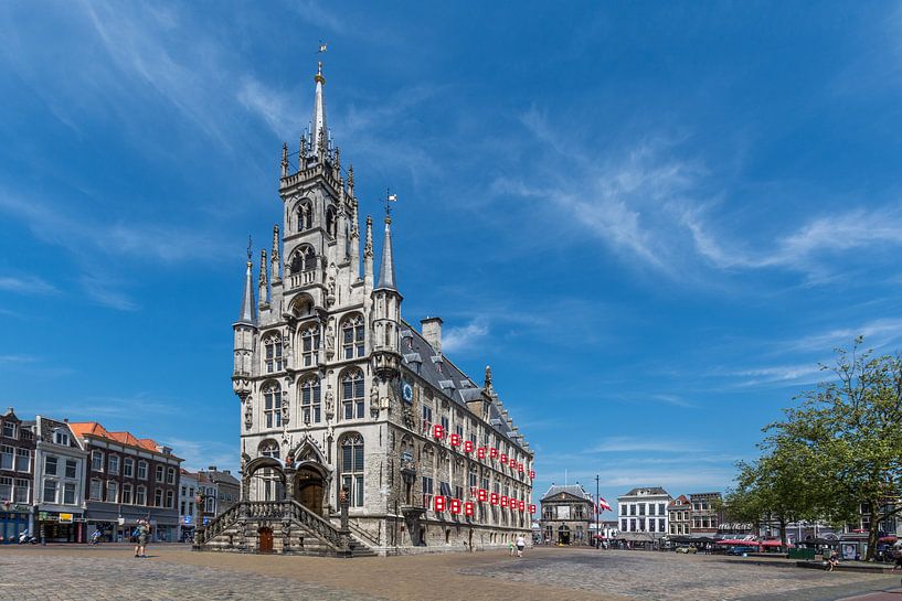 Old Town Hall Gouda by Rinus Lasschuyt Fotografie