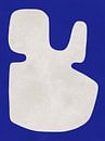 Abstract kobaltblauw 7 van Vitor Costa thumbnail