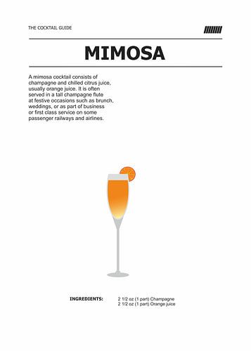 mimosa cocktail