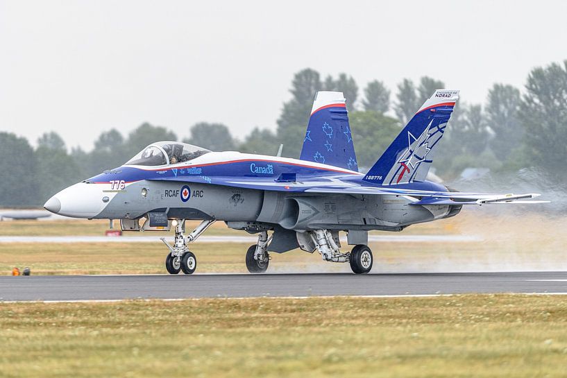 Présentation solo du CF-18 Hornet de l'Aviation royale canadienne 2018. par Jaap van den Berg
