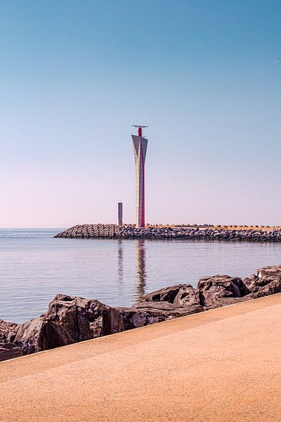 Eastern breakwater with radar tower | Landscape | Harbour by Daan Duvillier | Dsquared Photography