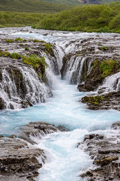 Chute d'eau de Bruarfoss en Islande par Adelheid Smitt
