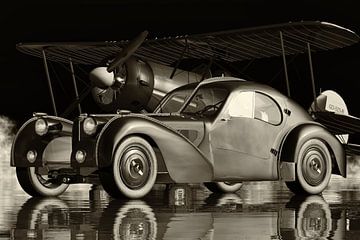 Bugatti 57-SC Atlantic de legendarische sportwagen van Jan Keteleer