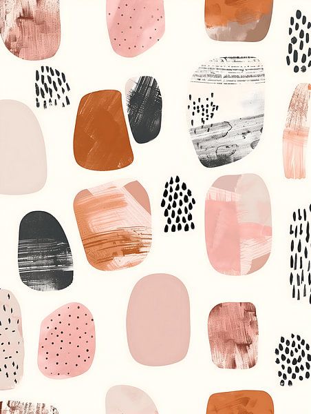 Abstract Pattern Pink by Gypsy Galleria