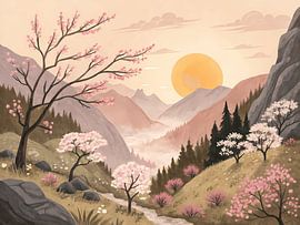 Sérénité printanière sur Artistic