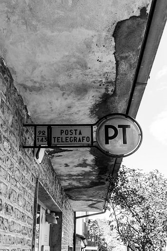 Uithangbord Posta Telegrafo in Monteleone d'Orvieto