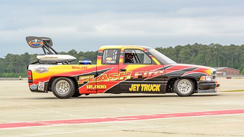 Flash Fire Dodge jet truck.