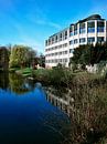 Herford - Uitzicht vanaf de Hertha brug in Herford van Momentaufnahme | Marius Ahlers thumbnail