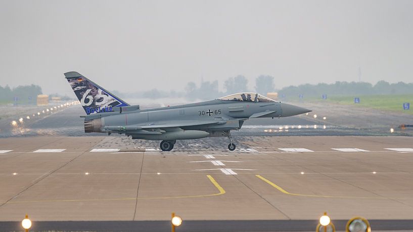 Luftwaffe Eurofighter Typhoon with special livery. by Jaap van den Berg