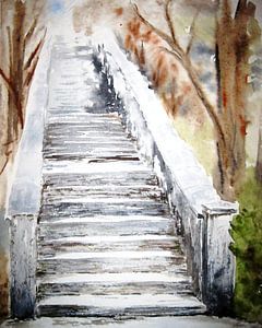 Stein treppe