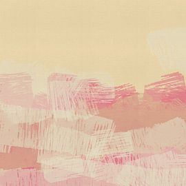 Abstract minimalist painting of a landscape 006 by Abstract Minimalist Art