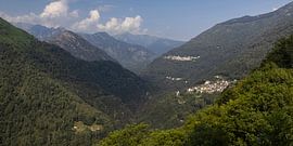 Valle Cannobina Landscape View, Italy by Imladris Images