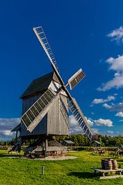 Historische Windmühle Klettbach und höchste Windmühle Deutschlands von Oliver Hlavaty