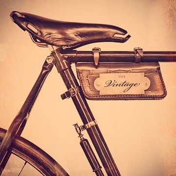 De vintage Racefiets van Martin Bergsma