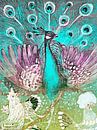 Peacock - Rainbow Edition by Mad Dog Art thumbnail