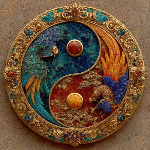 balans en harmonie symbool