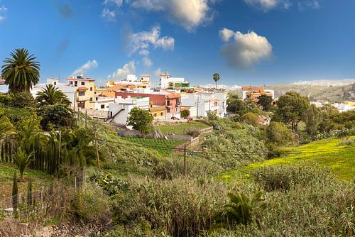 Firgas, spanisches Dorf auf Gran Canaria.