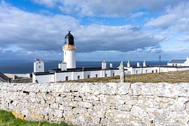 Phare historique de Dunnet Head, Écosse sur Robbert Frie