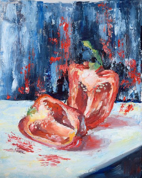 Couleur de l'huile de paprika par Tat.kunst
