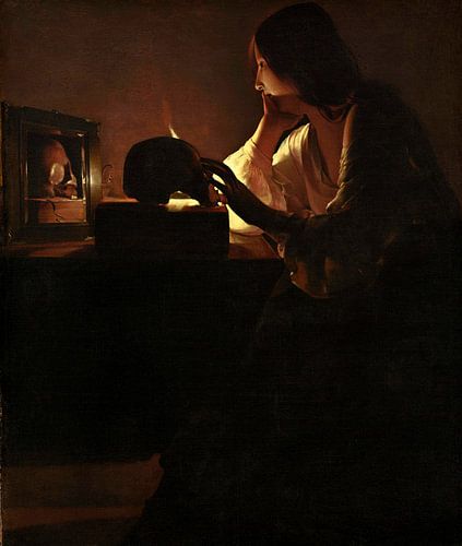 De berouwvolle Magdalena, Georges de La Tour