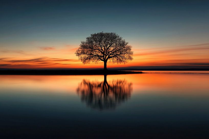 Poesie der unendlichen Weite von fernlichtsicht