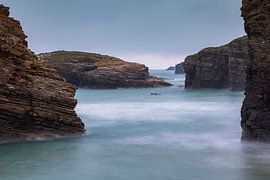 Playa de catedrales Galicia Spain by Peter Haastrecht, van