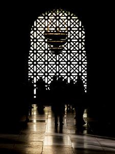 Silhouettes dans la cathédrale de Mesquita - Cordoue
