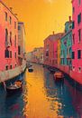 Italië Venetië Pop Art van Niklas Maximilian thumbnail