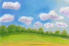 Sommerwolken – Pieterpad von Wietske Westra