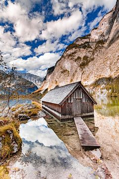 Boathouse at the Obersee by Dirk Rüter