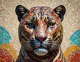 Mosaic Panther 2 by Jaap Voets