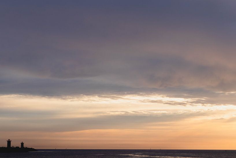 Sunset Scheveningen by Anne Zwagers