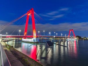 De Willemsbrug - Rotterdam van Nuance Beeld