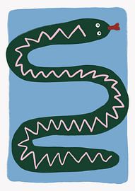 Wiggly Serpent Tale by Athene Fritsch