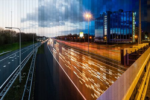 Time slice A2 IJsselstein/Nieuwegein, Netherlands by John Verbruggen