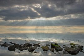 Sonnenaufgang am Wattenmeer von Art Wittingen