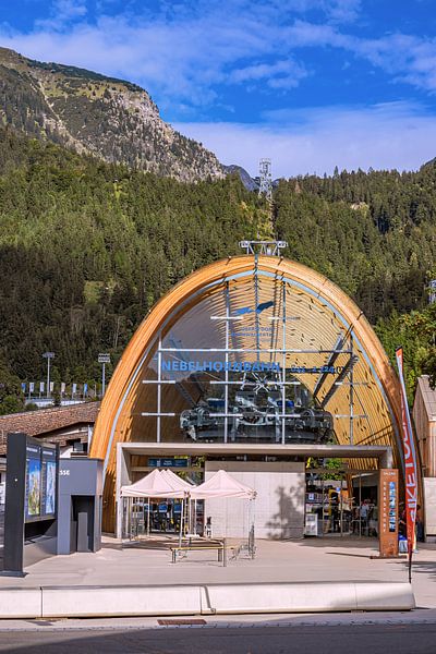 Oberstdorf : dalstation Nebelhorn van Photoart-Naegele