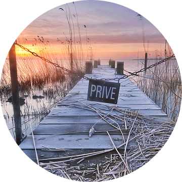 Steiger te Durgerdam van John Leeninga