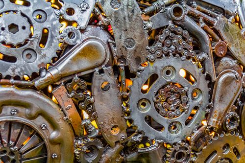 Metalen mechanische structuren