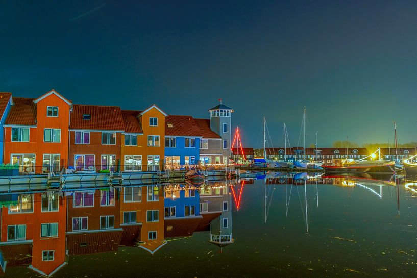 Reitdiep haven Groningen by Han Kedde