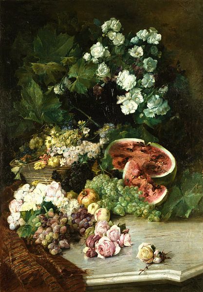 Jaume Morera i Galícia~Nature.flowers and fruits by finemasterpiece