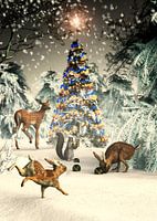 Christmas magic in the magic forest