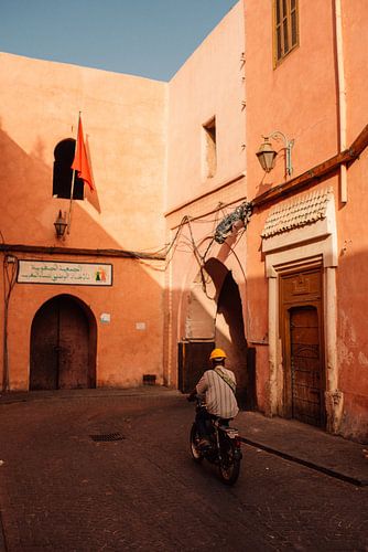 Cyclomoteur à Marrakech (Maroc)