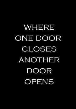 Waar een deur dicht gaat... 2 | Inspirerende tekst, quote van Ratna Bosch