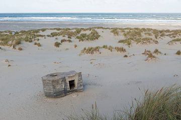 Oude duitse bunker op Terschelling