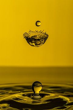 Drijvende waterdruppels van Thomas Riess